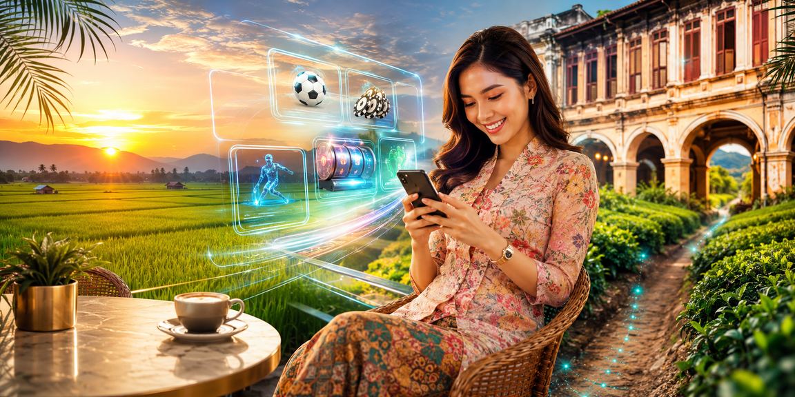 Pemain dari Kedah menggunakan telefon pintar untuk akses mudah alih kasino dan taruhan sukan